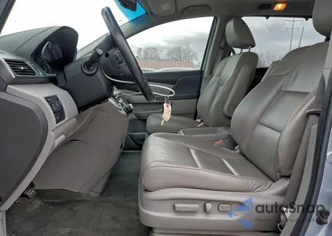 2013 Honda Odyssey Touring from USA, damaged, VIN 5FNRL5H98DB049842